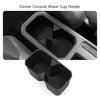Central Console Water Cup Holder for Jimny 2024-2025 Center Storage Box Tray Silicone Organizer Car Interior Accessories
