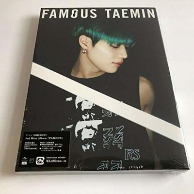 TAEMIN Japan 3rd Mini Album FAMOUS Type A CD+PHOTOBOOK Limited Edition NEW