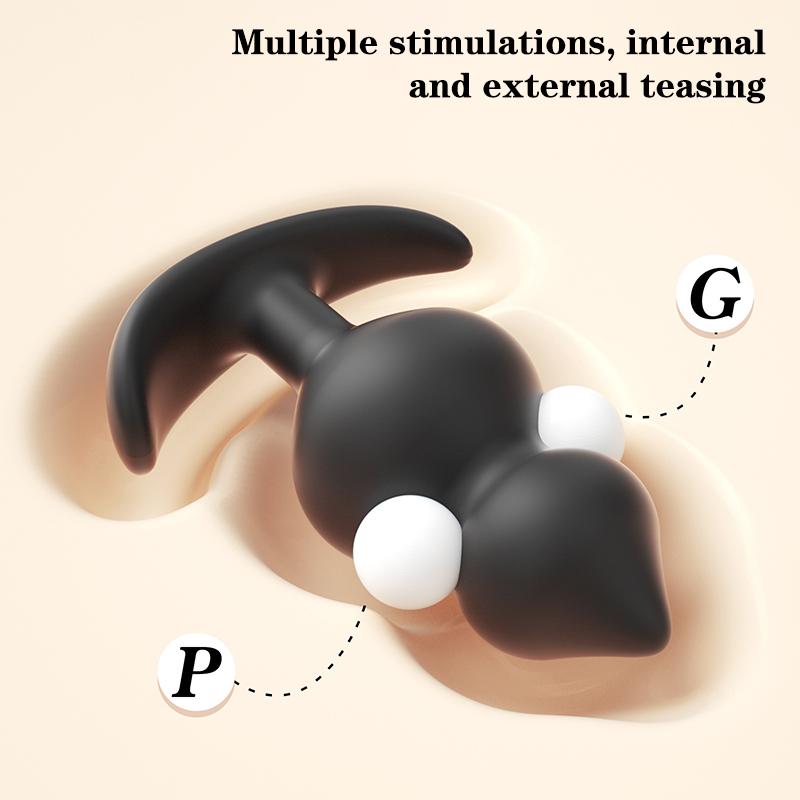Silicone Anus Ass But Butt Plug,Analplug Buttplug Butplug Sex Toys,Analsex Prostate Anal Beads Balls Long Dildo Training