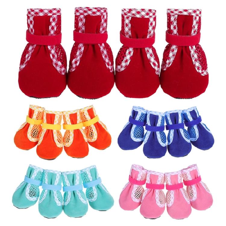 Durability Puppies Shoes Set Outdoor Walking Pet Dog Shoes Pet Dog Snow Shoes for Winter Weather