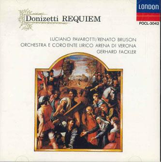 

CD GERHARD FACKLER - Donizetti Requiem POCL3042 DECCA Japan Classical Used