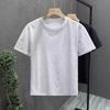 Trendy Brand American High Street Design Sense Niche Couple Pure Cotton Short Sleeve Retro Hong Kong Style Casual Men'S T-Shirt Summer