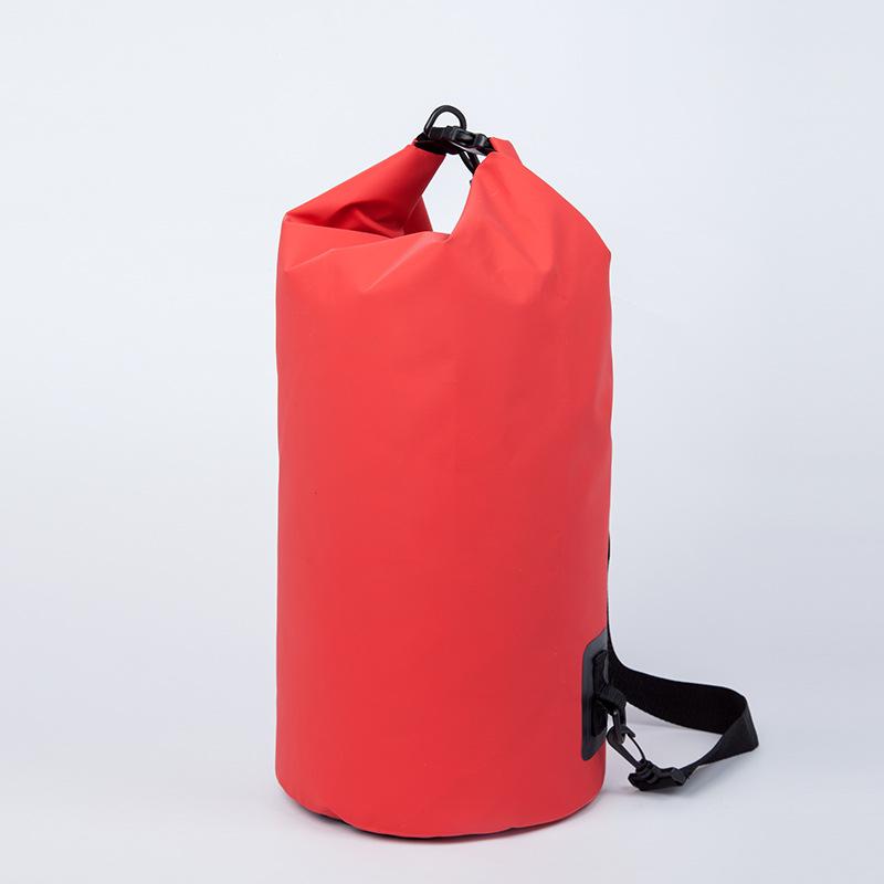 

10L Motorcycle Shoulder Bag Outdoor Beach Waterproof Diving Swimming Hiking Driving Travel Kits Outdoor PVC Dry Sack Pocket червоний