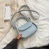 Mini PU Leather Shoulder Crossbody Bags for Women 2023 Summer Hit Simple Fashion Brand Handbags and Purses Female Cute Totes