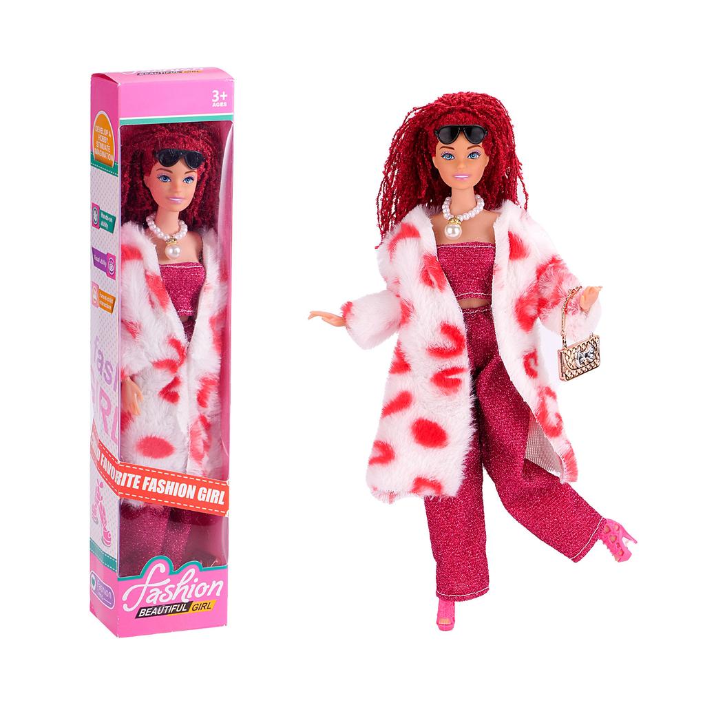 11-inch Doll Fashion Design Doll Clothes Change A Variety of Plush Coat Toys