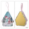 Christmas Decor Tinplate Box Storage Box With Lanyard Candy Biscuit Box Jewelry Storage Party Favors Christmas Tree Decoration