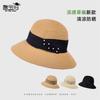 Summer Beach Sunscreen Sun Hat British Retro Straw Hat Premium Sun Hat Children's Top Hat