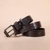 First Layer of Foreskin Head Belt Men's Belt Real Cowhide Belt Casual Pin Buckle Belt
