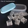 High Quality Replaceable Whistle Mouthguard Durable Thickening Whistle Storage Box Portable Sports Mouth Cover
