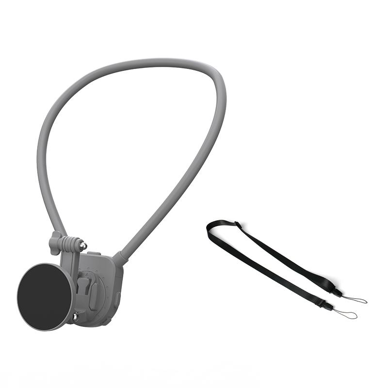 FLW430 Magnetic Sports Camera Neck Mount Adjustable Hanging Neck Phone Holder