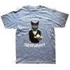 Funny Personal Cat Servant Classic Graphic Tshirts Men Womens Fashion Casual Tshirt 100 Cotton Loose Oversized T Shirt