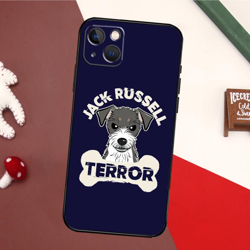 Jack Russell Terrier Cute Face Puppy Dog Phone Case For iPhone 16 15 14 13 12 11 Pro Max XS X XR 7 8 14 16 15 Plus Cover Coque