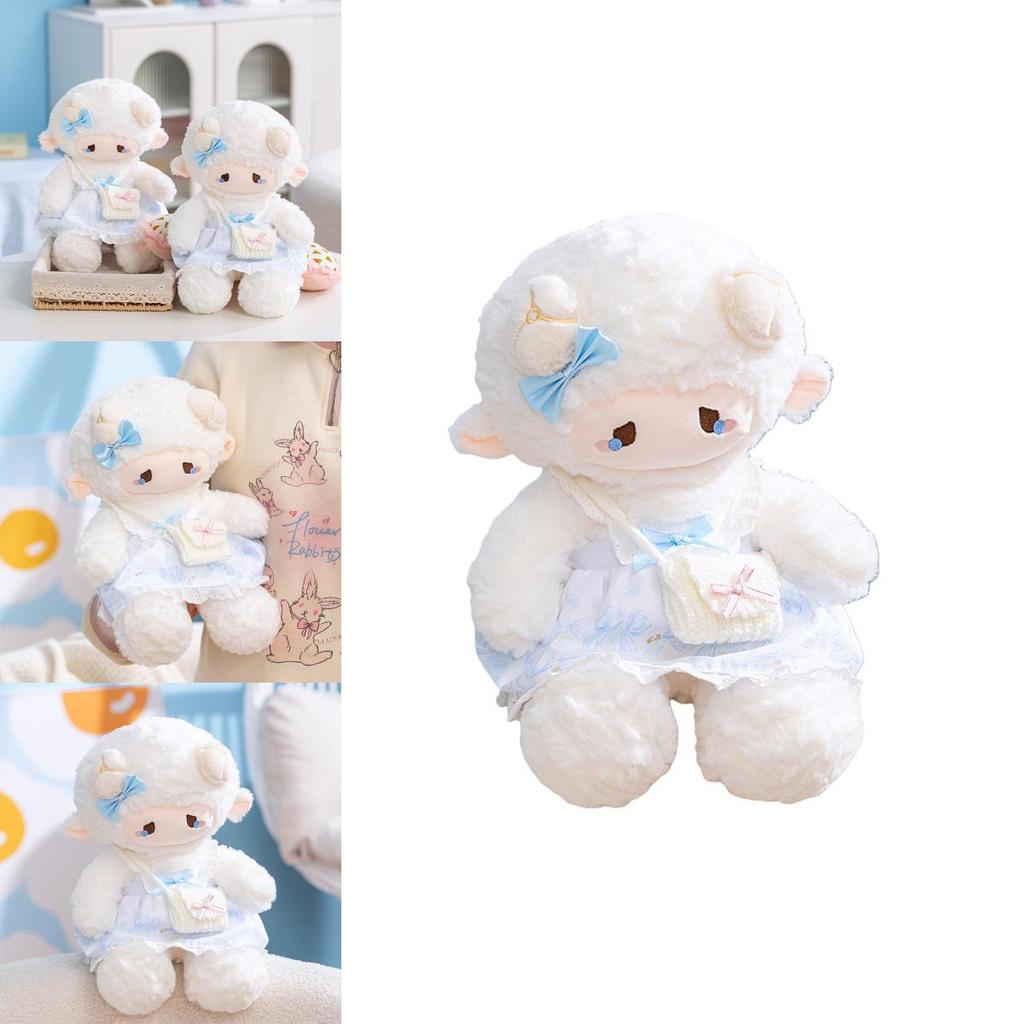 Puff Pao Sheep Plush Backpack Soft Toy For Kids And Teens