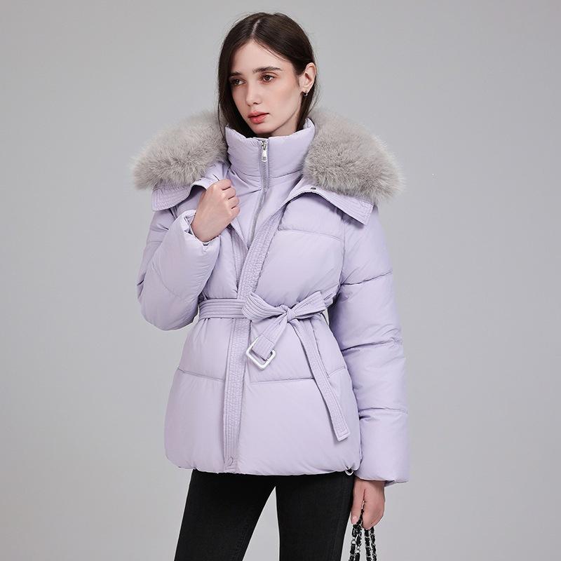 Thickened new warm bread clothes fur collar jacket fashionable winter versatile cotton clothes short