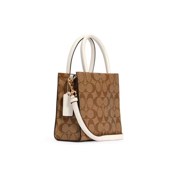 Coach Cally Artificial Leather Split Cow Leather (Unisex) Handbags 5693 IMDJ8