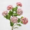Wood Hydrangea Artificial Flower Hotel Window Home Living Room Dining Table Decoration Fake Flower