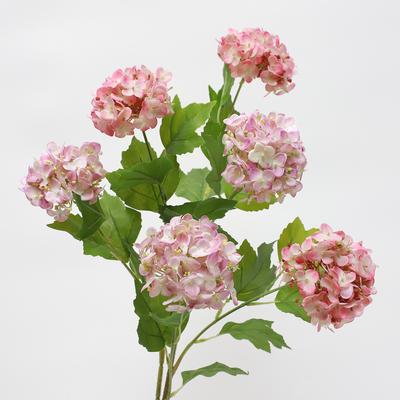 Holz Hydrangeen künstliche Blume Hotel Fenster Haus Wohnzimmer Esstisch Dekoration Kunstblume