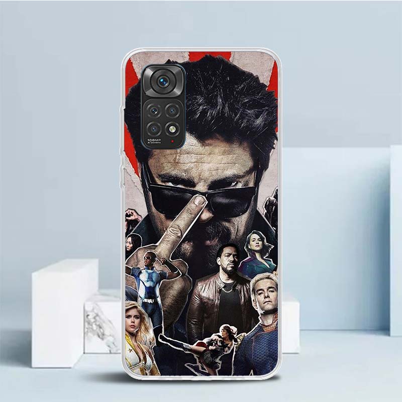 The Boys Homelander TV Soft Cover for Xiaomi Redmi Note 15 14 13 12 Pro Plus Phone Case 14S 11S 11T 11E 10S 10 4G Pattern Shell