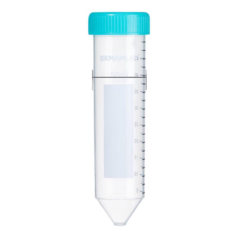 BKMAM Sterile Plastic Centrifuge Tubes 50mL