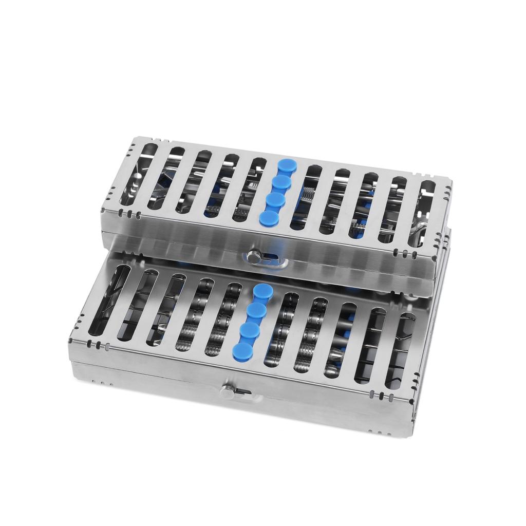 Autoclavable Sterilization Tray Disinfection Case Opthalmic Dental Surgical Tool Sterilization Rack Dental Cassette