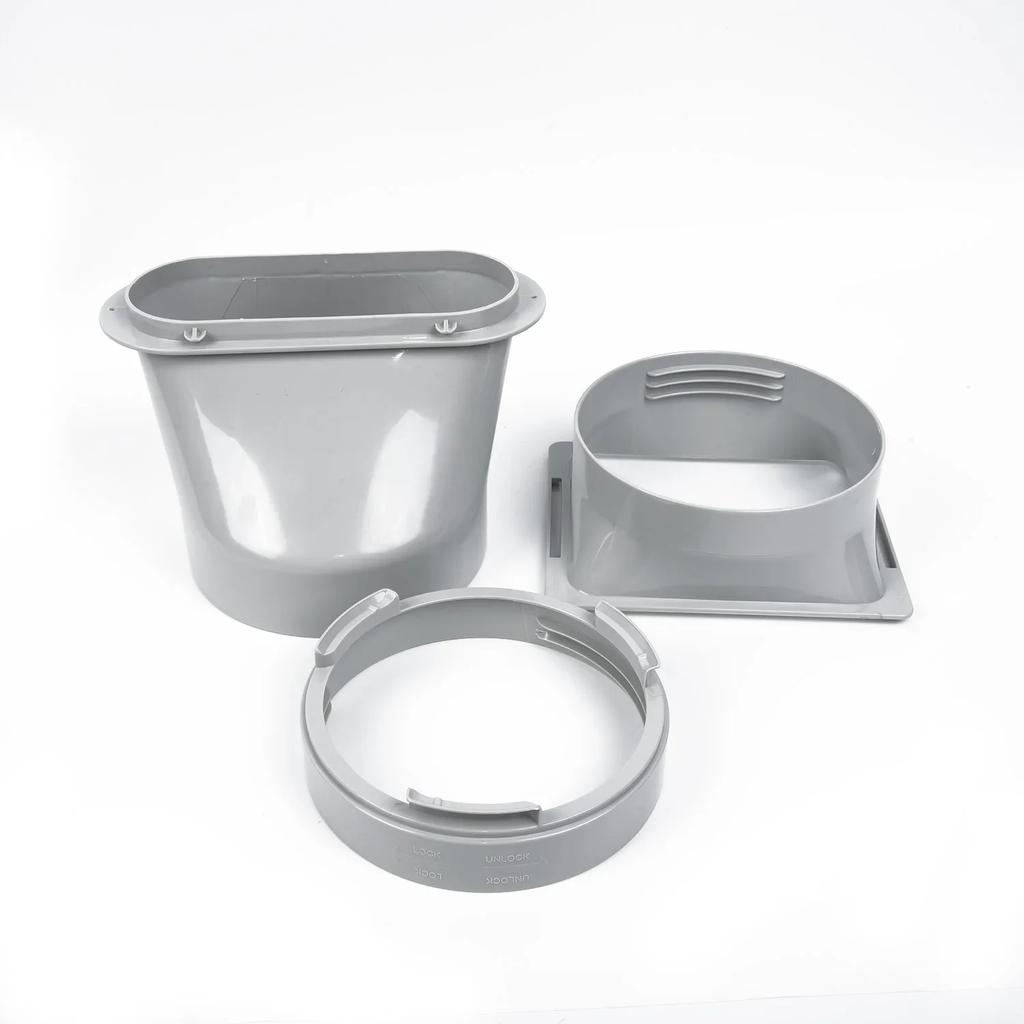 Window Exhaust Duct Spare White 15CM Pipe Tool Accessories Air Conditioner Attachment Connector Hose Interface