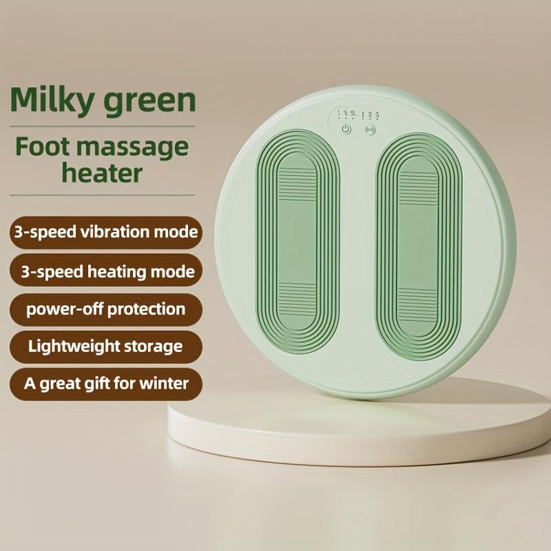 Electric Foot Warmer And Massager with 3 Heating & Vibration Modes, Constant Temperature Heated Pad for Feet, Home Office Use