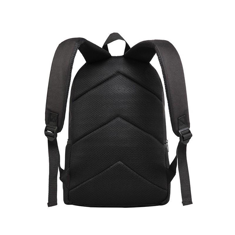 Backpack 17-Inch Student Schoolbag Set 3D Digital Printing Schoolbag To Make
