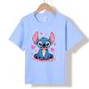 MC-38 MINISO 2026 Summer New Printed Cotton Round Neck T-shirt for Children Aged 1-16, Boys and Girls