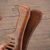 Natural Sandalwood Hair Comb Wide Tooth Wooden Anti Static Scalp Massager for Hair Detangling Home Travel Men Women Gift