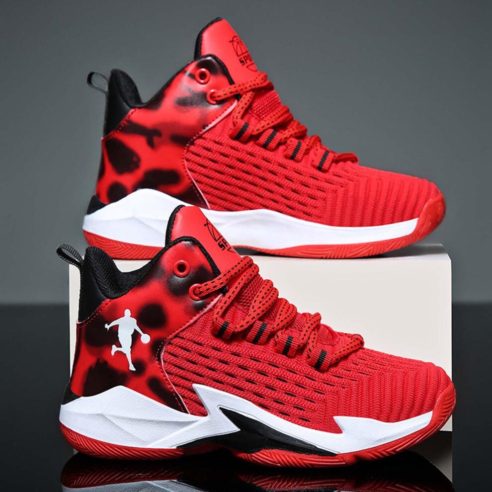 Lightweight Breathable Mesh Boys Sneakers – Athletic Running & Casual Sports Shoes, Comfortable Durable Design, Compatible with Kids & Youth
