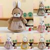 Adorable Plush Bunny Toy For Kids Soft Stuffed Animal Doll Perfect Birthday Gift