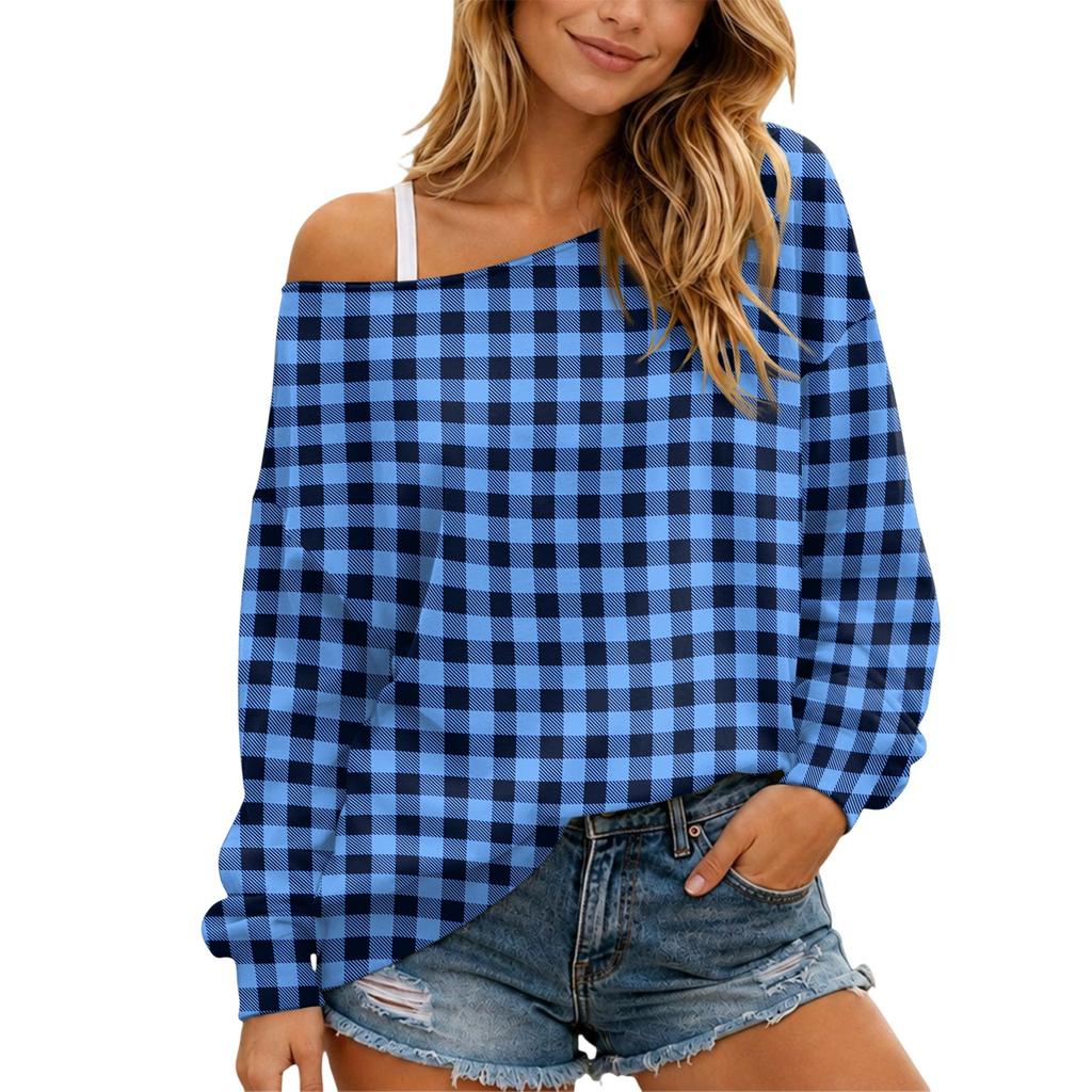 Top Casual a Maniche Lunghe in Rete da Donna, Vestibilità Larga, Blusa Comoda per l'Uso Quotidiano