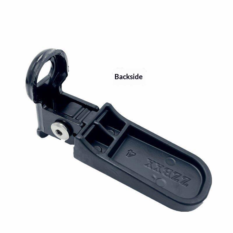 Foldable Bicycle Passenger Footrests 2 Pack Scratch Resistant Aluminum Alloy Rear Foot Pegs for All Bike Types