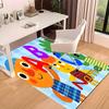 Custom Personalization Super Simple Songs Print Area Rug - Soft, Washable Non-Slip Indoor Mat,Living Room,Home&Office Decorative Rug