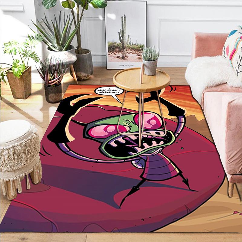 Space Invaders Rug Floor Mat for Living Room or Bedroom Soft and Comfortable Carpet a Gift for Birthday and Holiday.MFF0918515