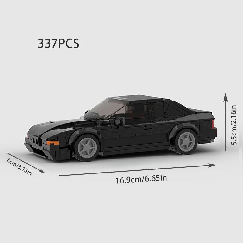 City MOC Speed Rally Sport Racing Vehicle Police Cars Classical Model Building Blocks Super Race Brick Technical Christmas Gift