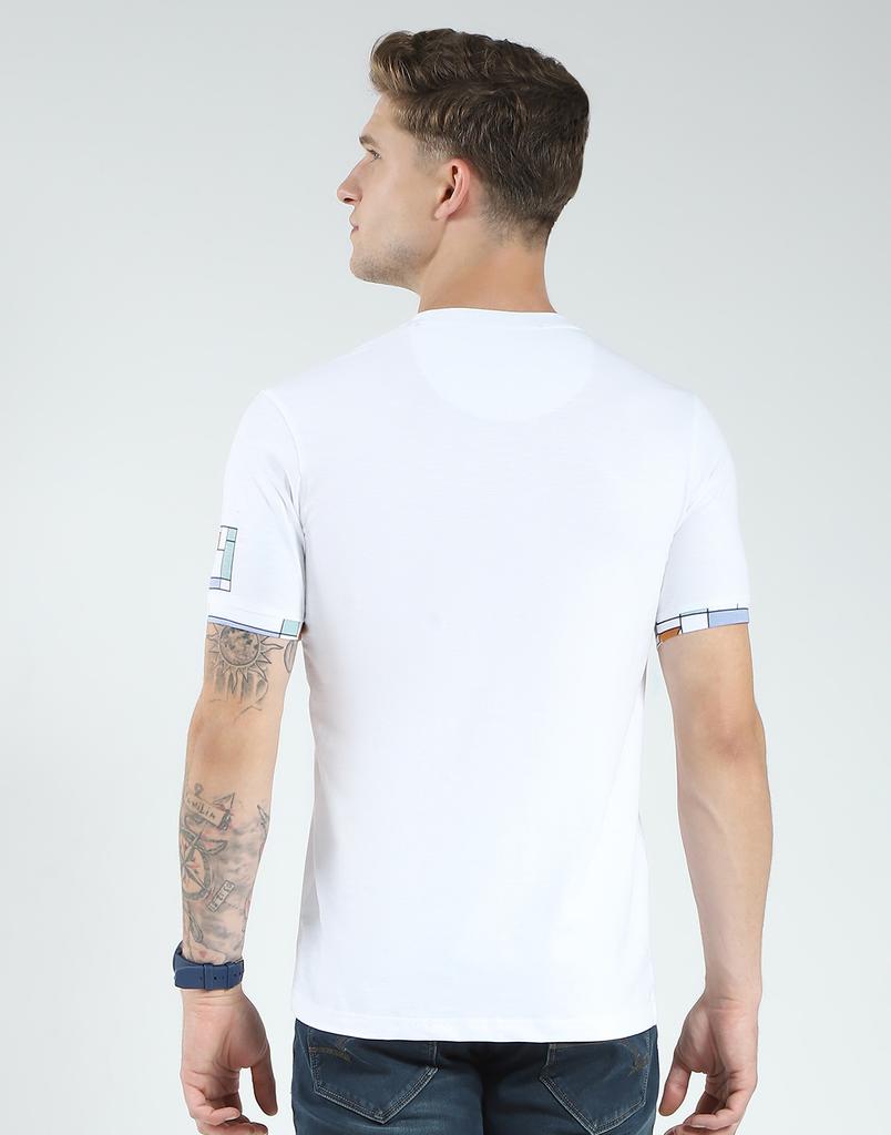 MONTE CARLO Pánske tričko s potlačou, regular fit, s krátkym rukávom