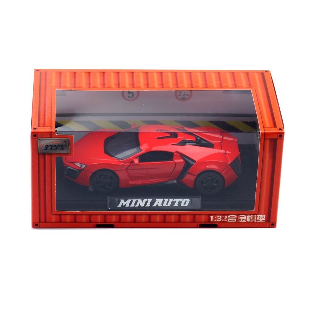 Furious Lykan Fast Hypersport Alloy Car Model With Acousto Optic Design For Gift