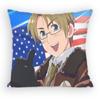 Anime Hetalia WorldStars Alfred F Jones Pillow Case Sofa Living Room Bedroom Headboard Backrest Cushion Square Cushion Nap Time