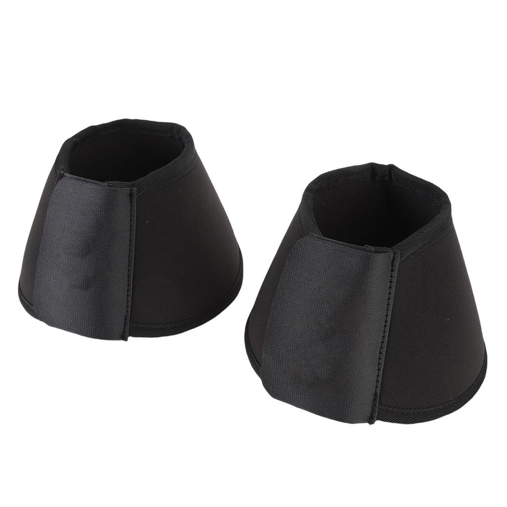 2pcs Horse Hoof Guards Breathable Skin Friendly Adjustable Horse Hoof Protectors Equestrian Gear Supplies L