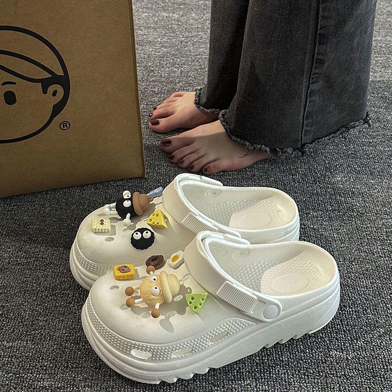 Women's 2025 Summer Thick-Soled Non-Slip Cute Beach Sandals and Slippers