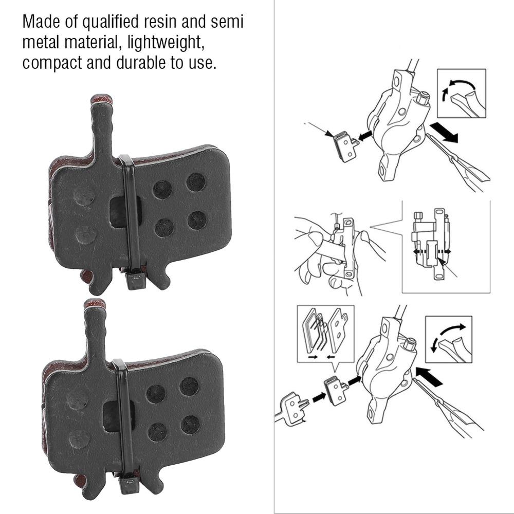 4 Pairs High-Performance Bike Brake Parts for BB7, J3, J5, J7 Brake Bike Repair