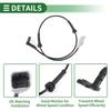 For 307 308 408 3008 Citroen C4L Back Wheel Speed Sensor Front & Rear Abs Speed Sensor Abs Sensor 9811802580