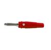 4mm Copper Nickel-Plated High Current Solderless Banana Plug with Seven-Pin Transverse Hole