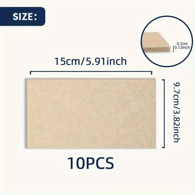 

10pcs Adhesive Mat Anti Slip Cutting Furniture Protection Felt Mat Ceramic Tile Wooden Floor Protective Mat Home Accessories