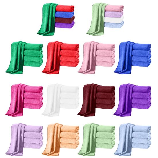 5 ks Absorpční ručník z mikrovlákna Rychleschnoucí žínka 14" x 30" K pokožce šetrný ručník do koupelny, fitness, na sport, jógu, na pláž