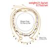 New 1Pcs Boho Handmade Beaded Chain Necklace Summer Beach OT Buckle Lariat Pendant Tassel Choker Women Jewelry Accessories