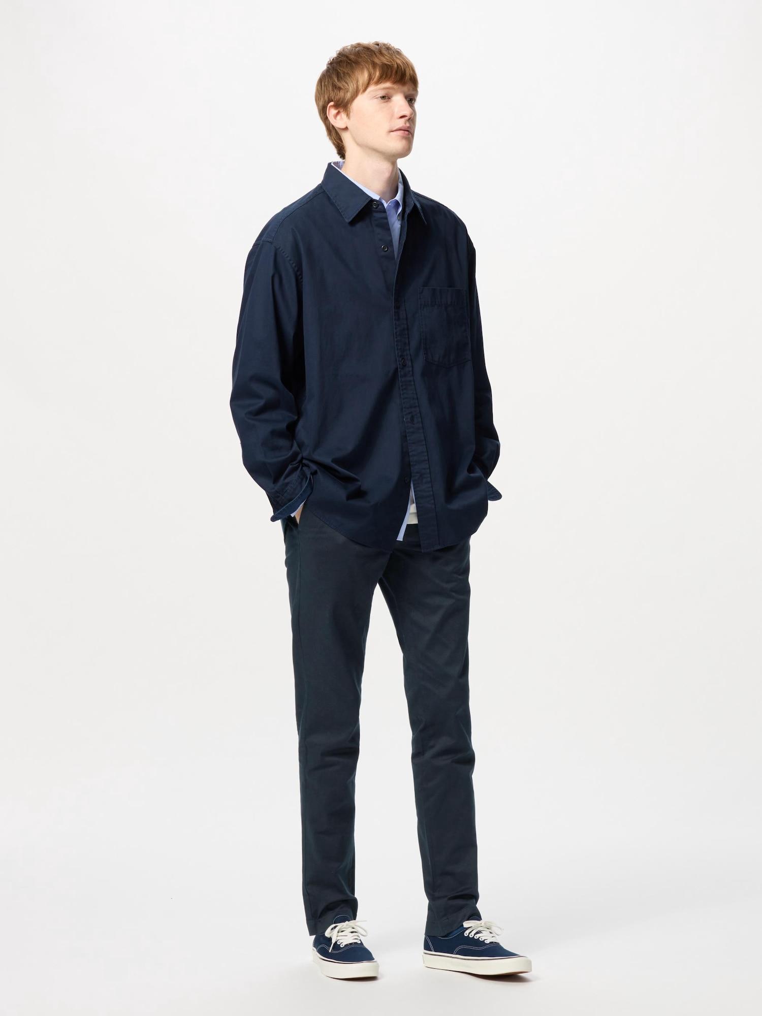 

Uniqlo Брюки-чиносы узкого кроя 69 NAVY/MEN 105