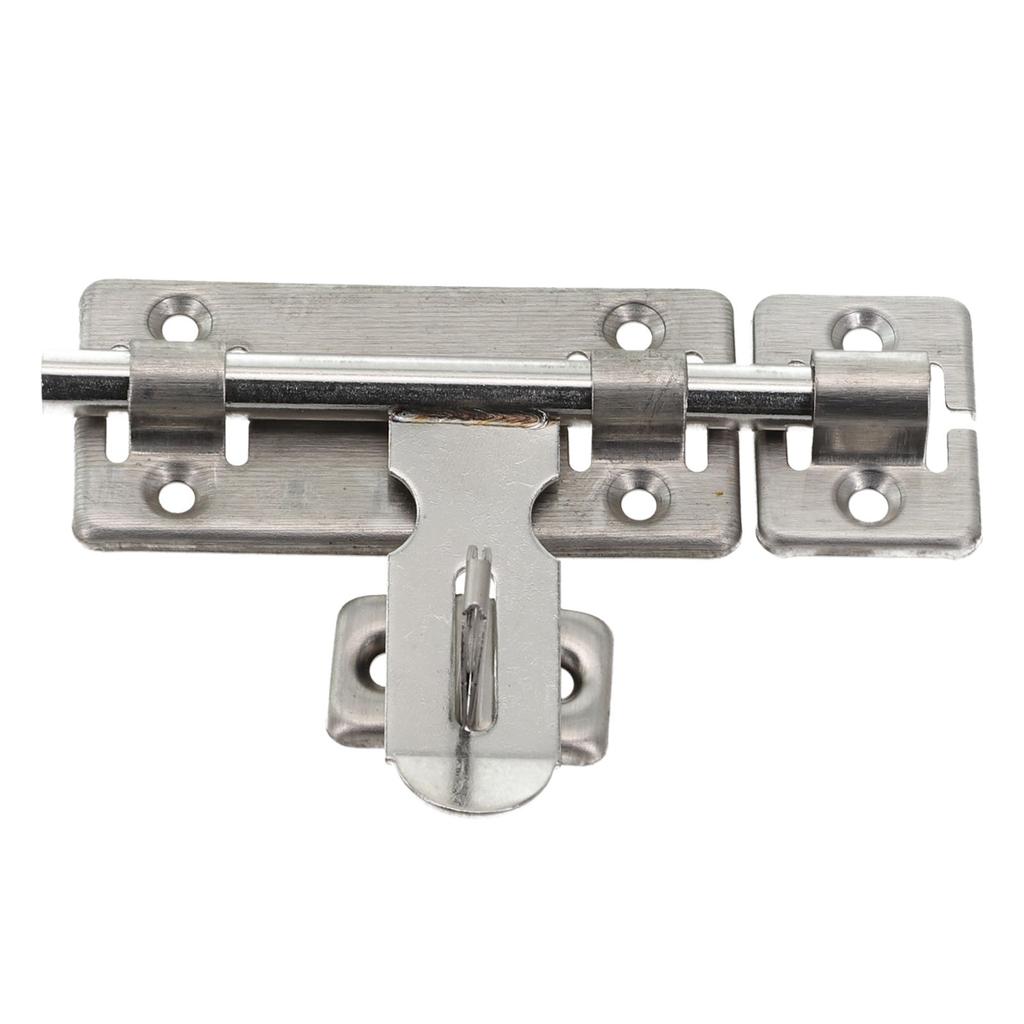 Heavy Duty Stainless Steel Gate Latch for Fences Garage and Shed Doors Reliable Slide Bolt with Padlock Option