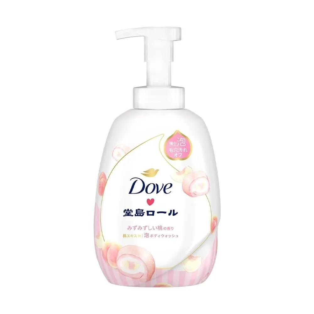 Dove Сезонный Dojima Roll Гель для душа Аромат персика Полный размер 540 г